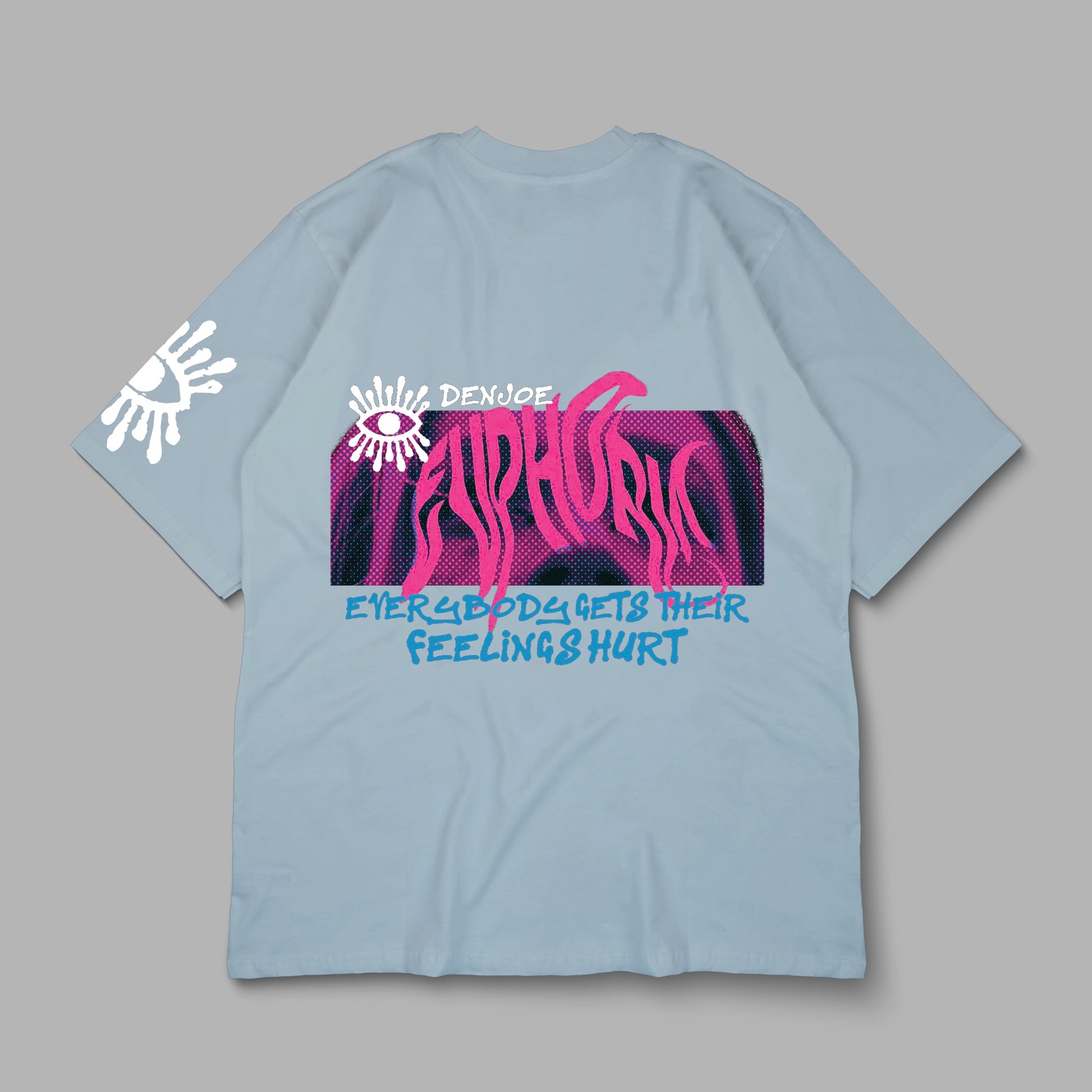 “Euphoria” Printed Oversized Tee - Denjoe