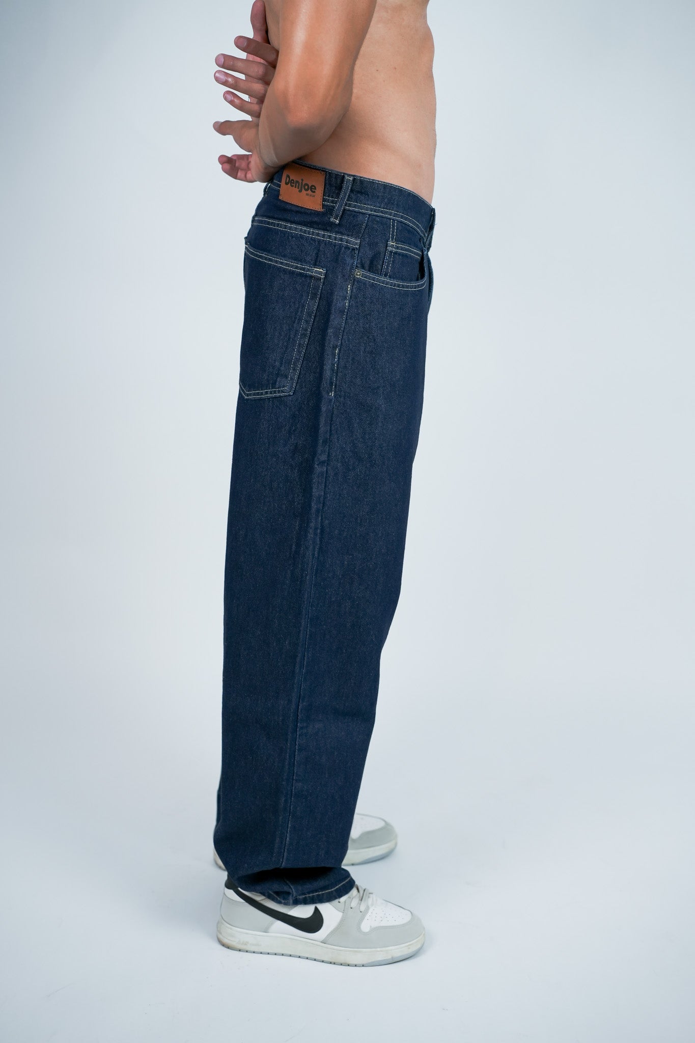 Relaxed Jeans Regular Waist - Dark Navy