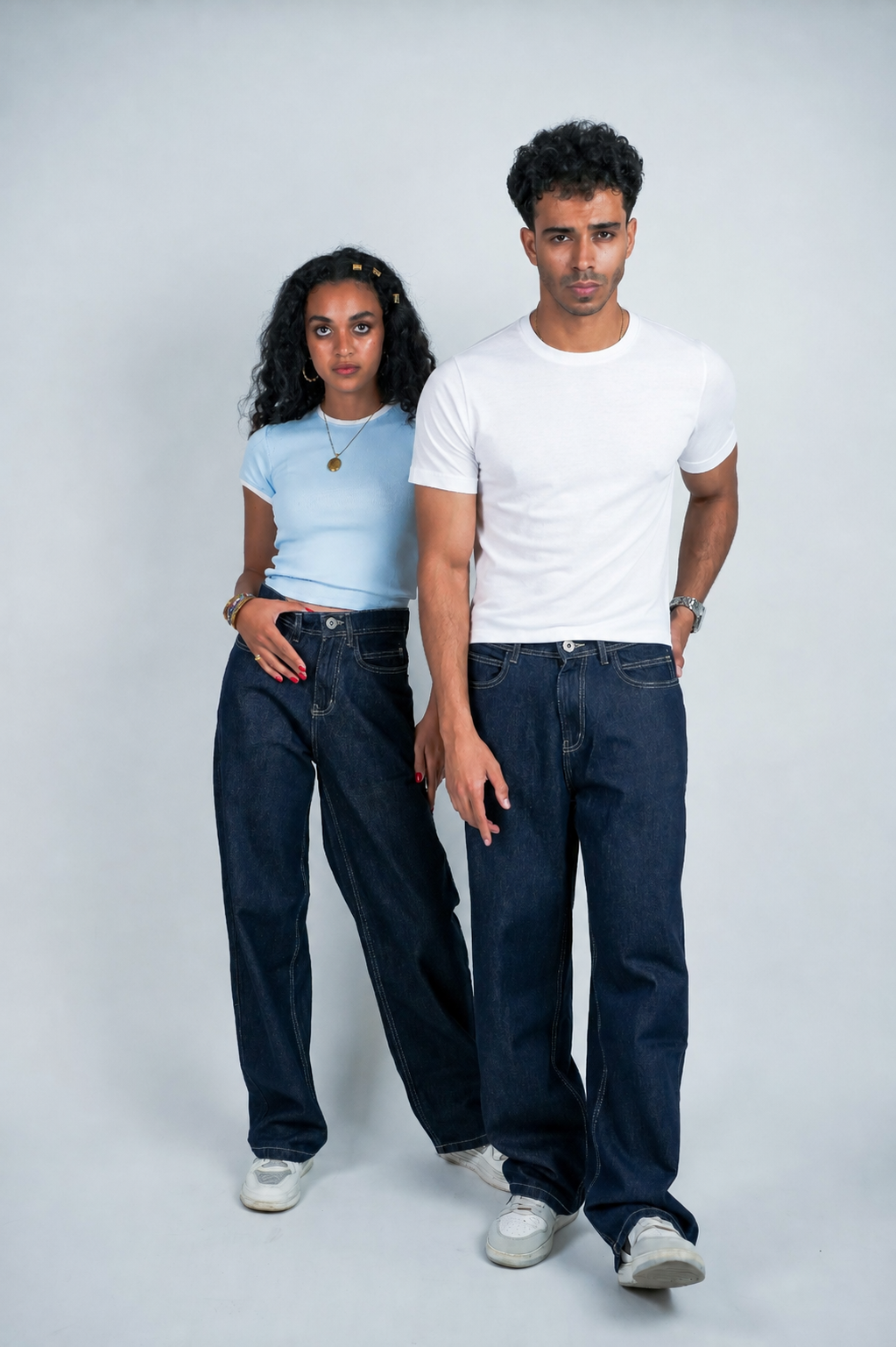 Relaxed Jeans Regular Waist - Dark Navy