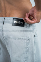 Relaxed Jeans Regular Waist - Light Grey