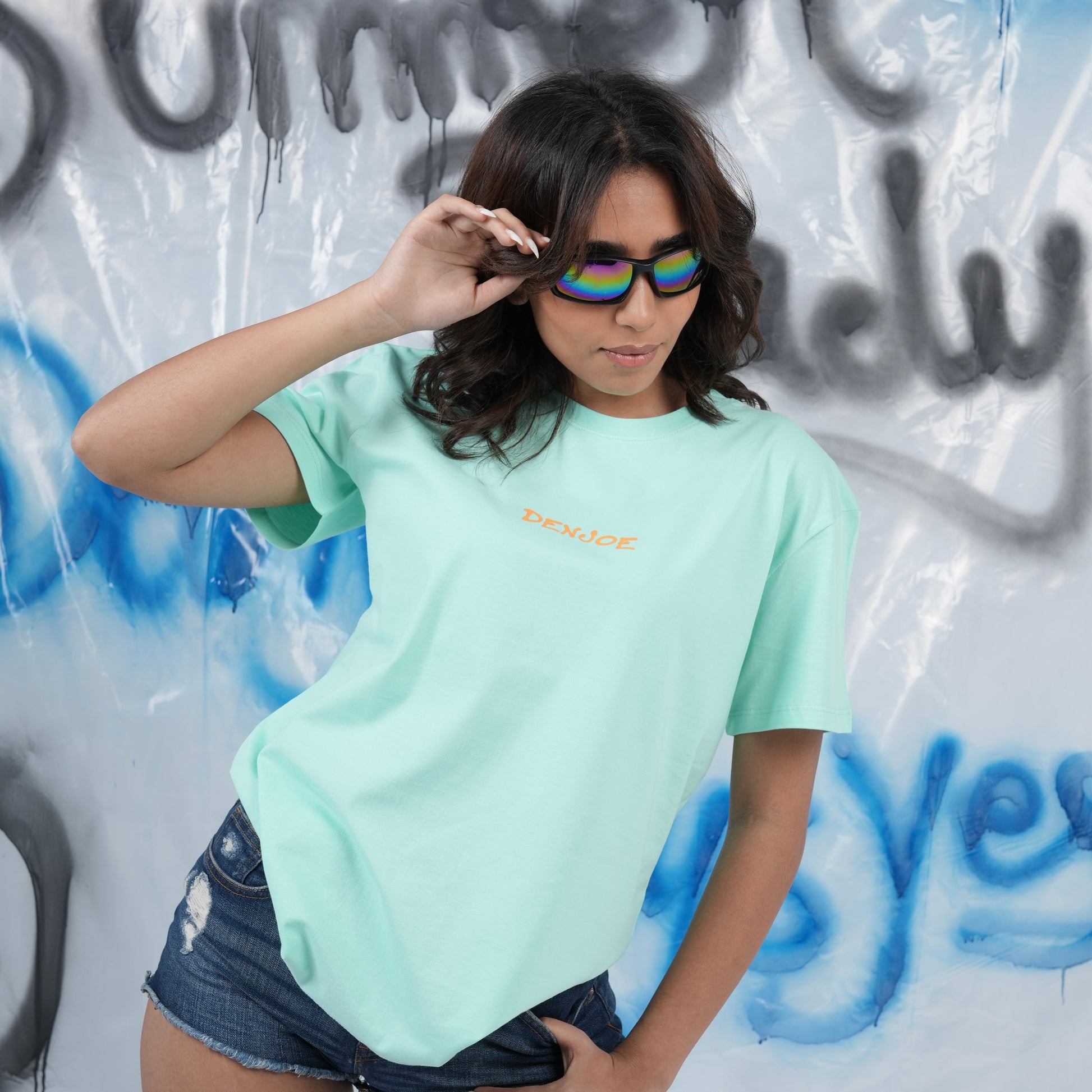 “All Eyes on us” Printed Regular Tee - Denjoe