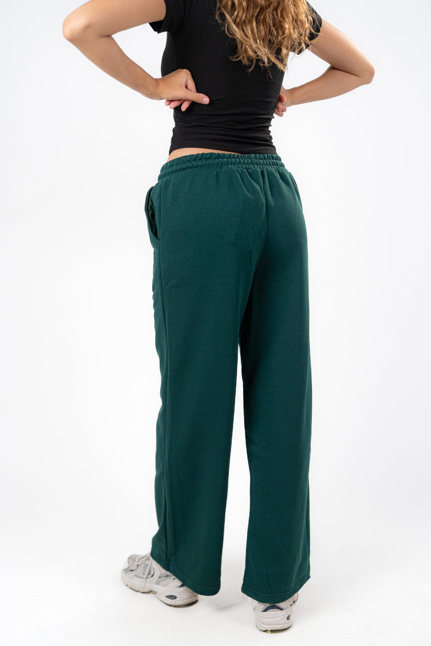 “Dark Green Sweatpants” Unisex Loose Fit