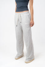 Light Grey Sweatpants Unisex Loose Fit