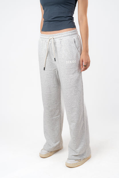 “Light Grey Sweatpants” Unisex Loose Fit