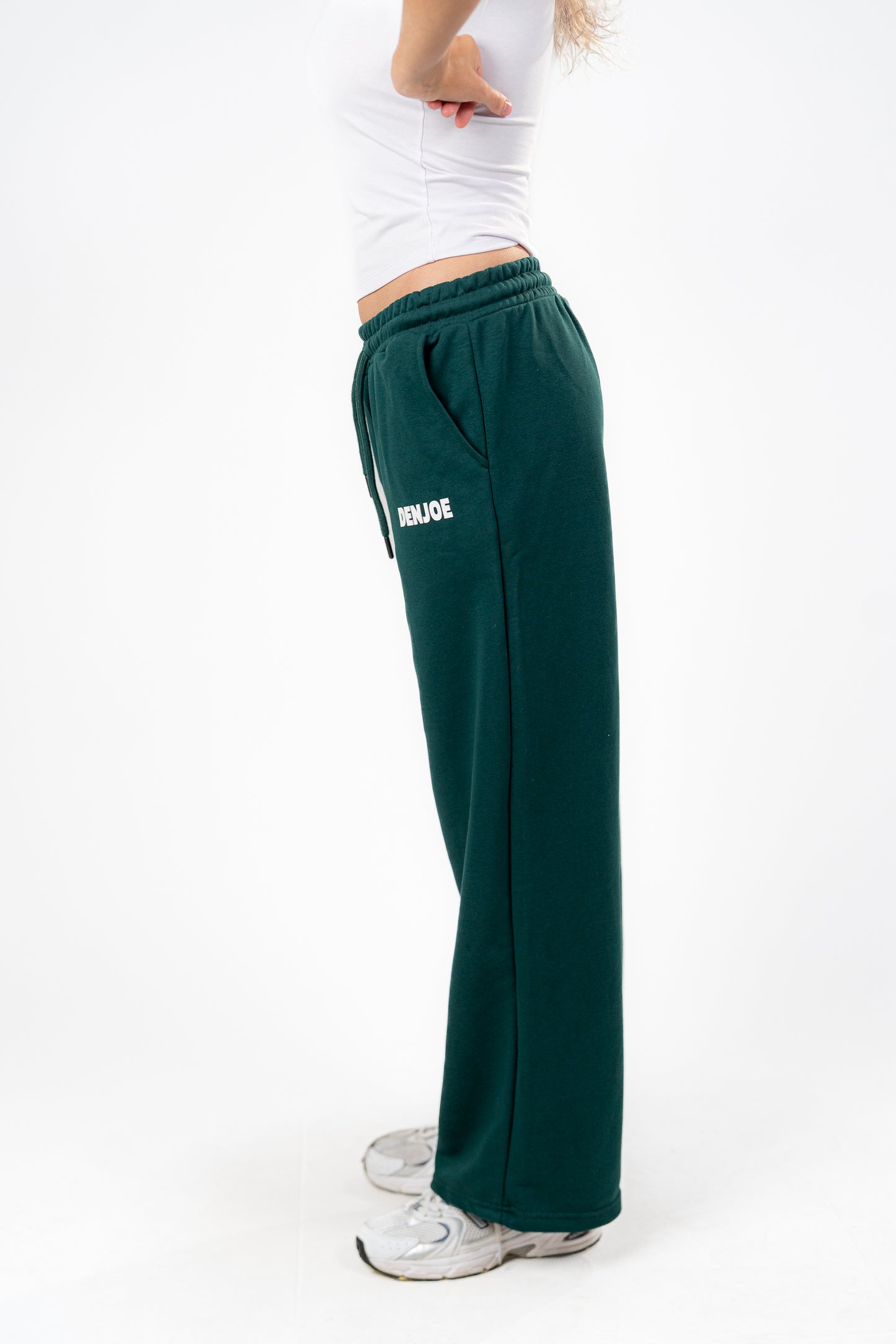 “Dark Green Sweatpants” Unisex Loose Fit