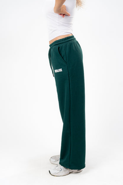 “Dark Green Sweatpants” Unisex Loose Fit