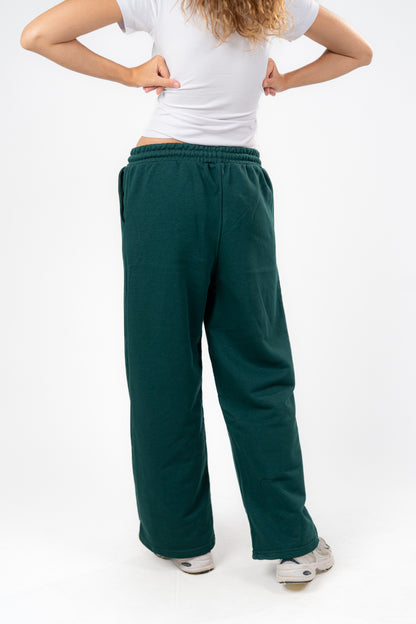 “Dark Green Sweatpants” Unisex Loose Fit