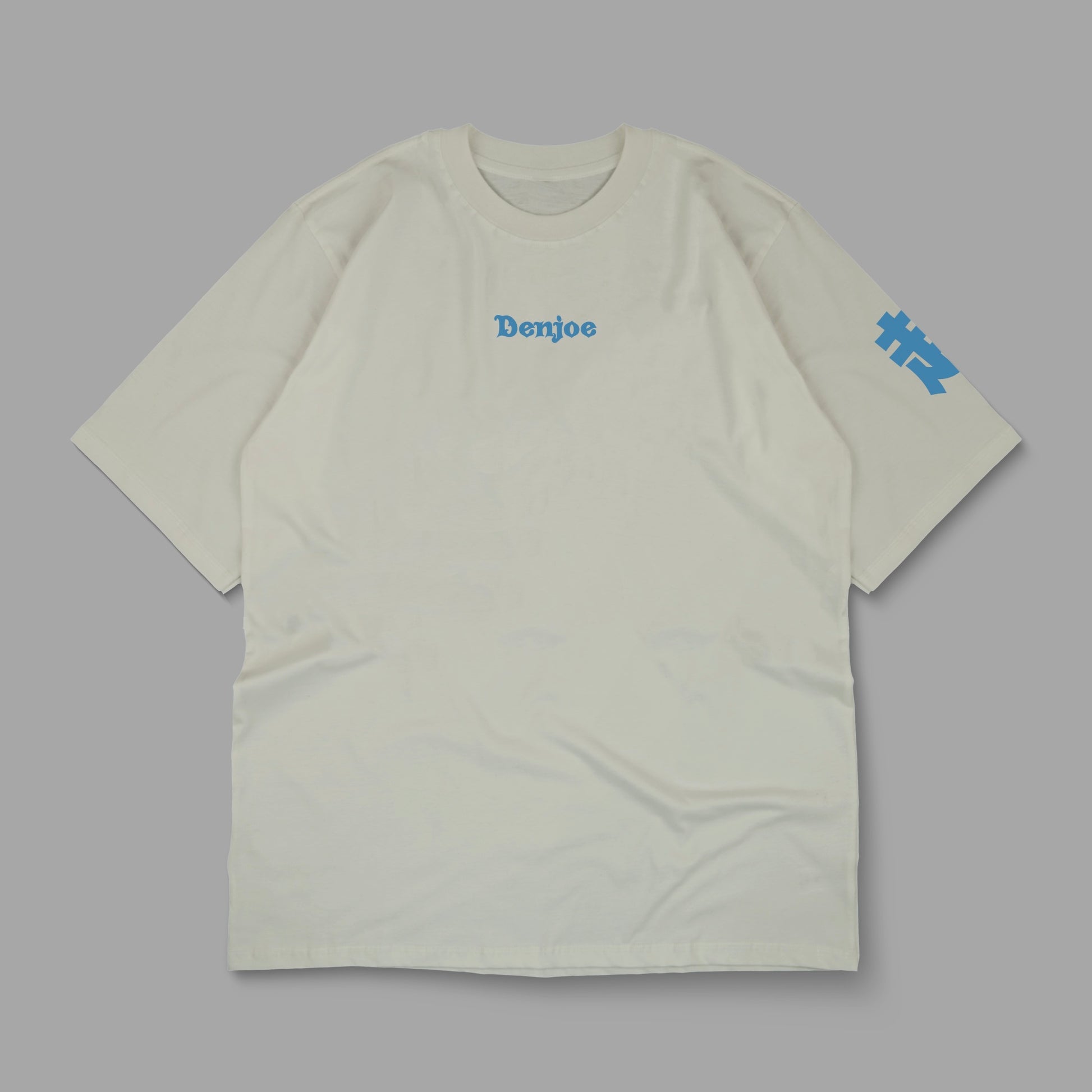 “fall seven times, stand up eight” Printed Oversized Tee - Denjoe