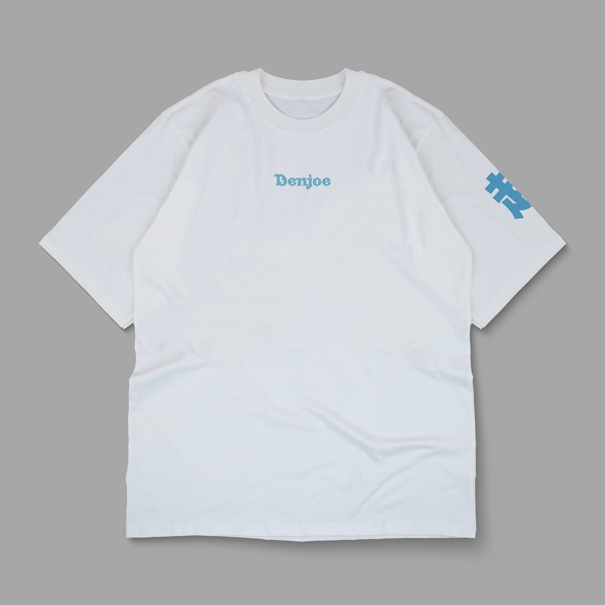 “fall seven times, stand up eight” Printed Oversized Tee - Denjoe