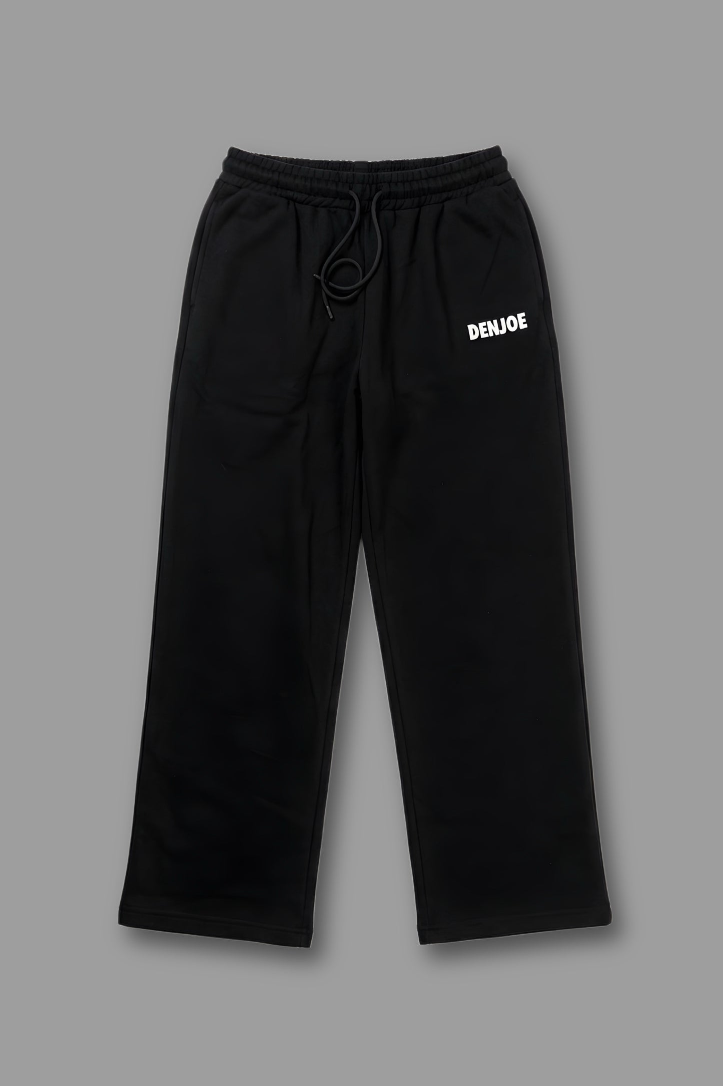 Black Sweatpants Unisex Loose Fit