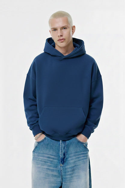 Yale Blue Basic Hoodie Unisex