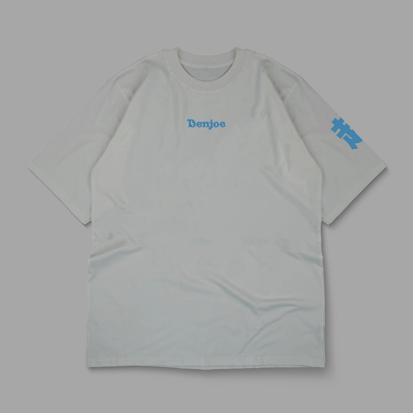 “fall seven times, stand up eight” Printed Oversized Tee - Denjoe