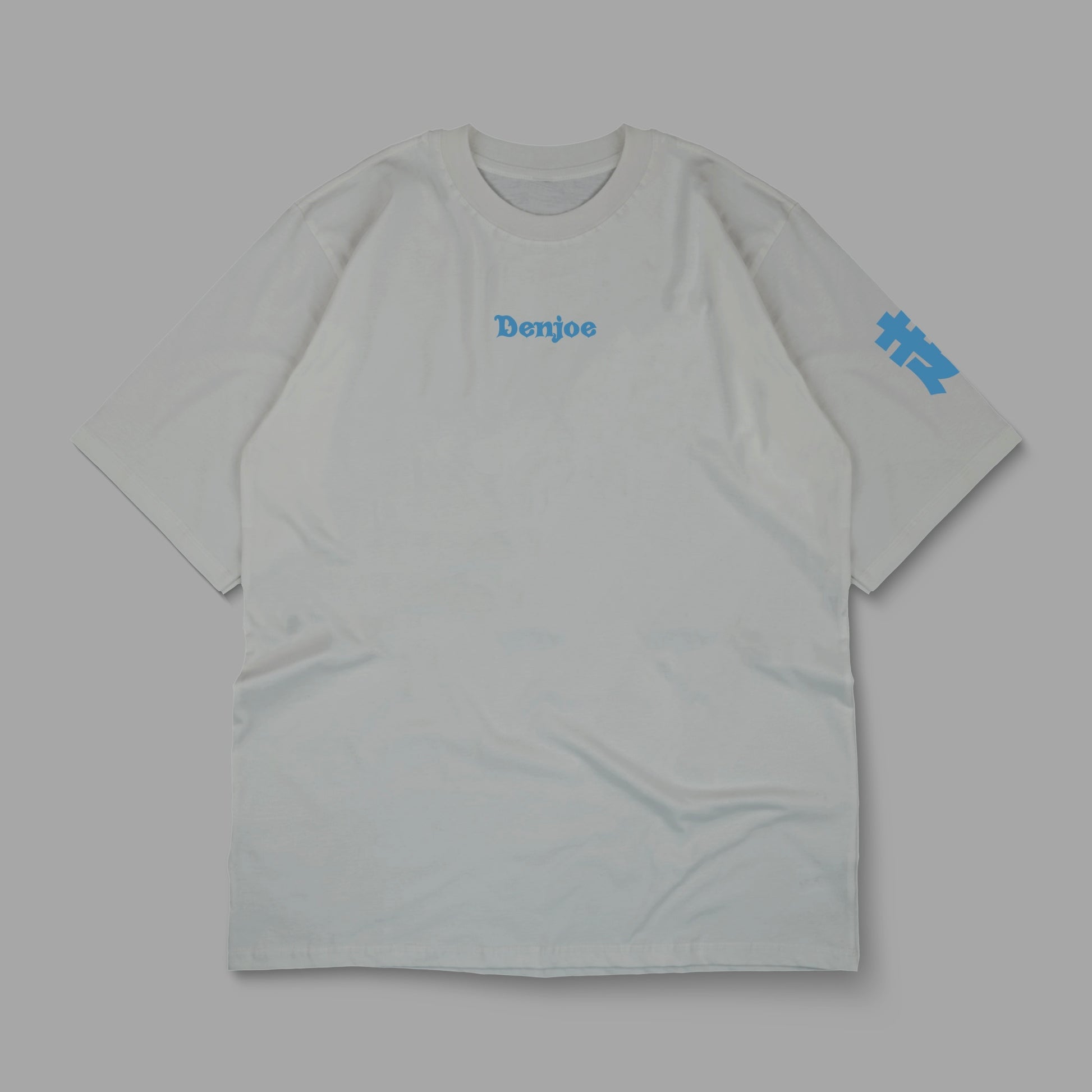 “fall seven times, stand up eight” Printed Oversized Tee - Denjoe