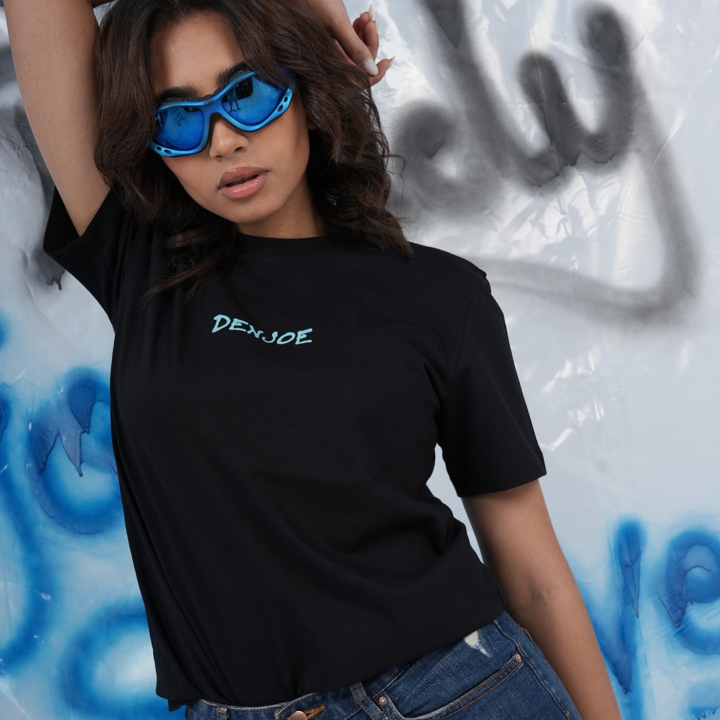 “Keep Pushing Forward” Printed Regular Tee - Denjoe