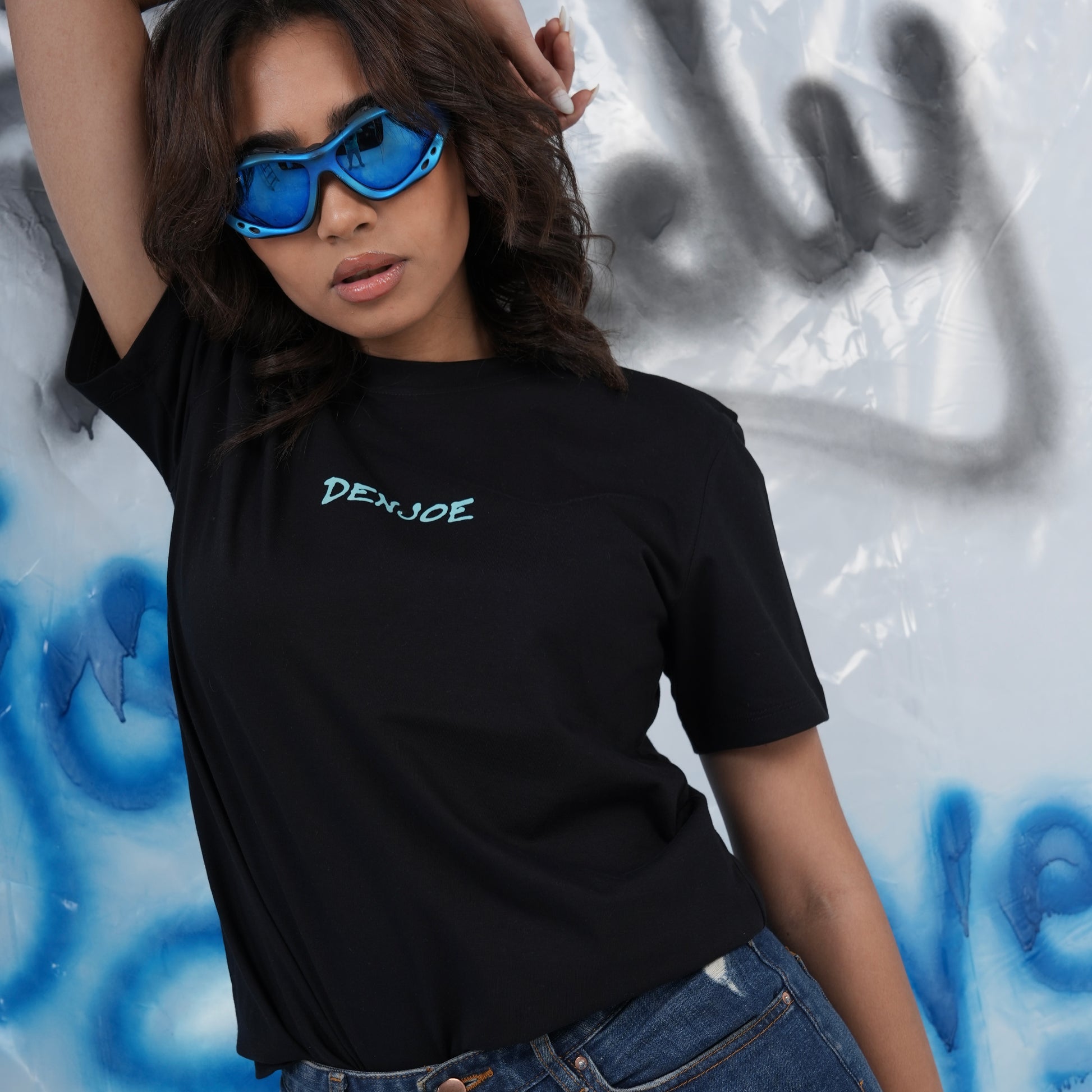 “Keep Pushing Forward” Printed Regular Tee - Denjoe