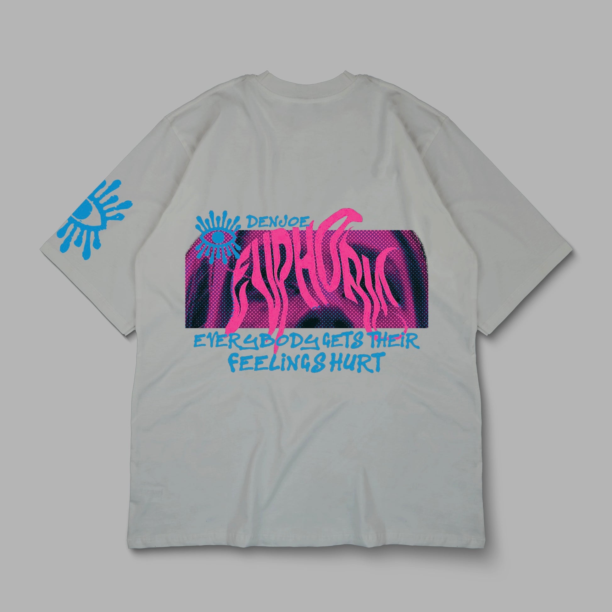 “Euphoria” Printed Oversized Tee - Denjoe