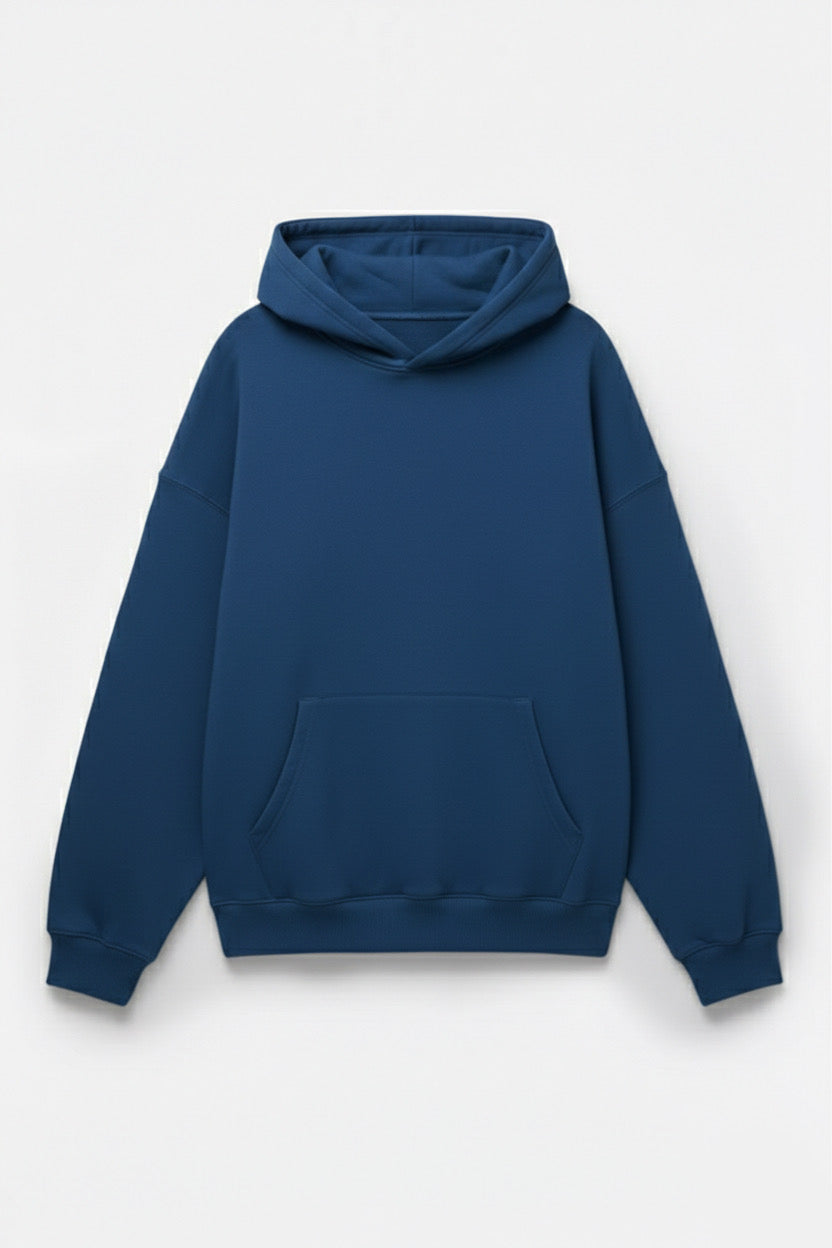 Yale Blue Basic Hoodie Unisex