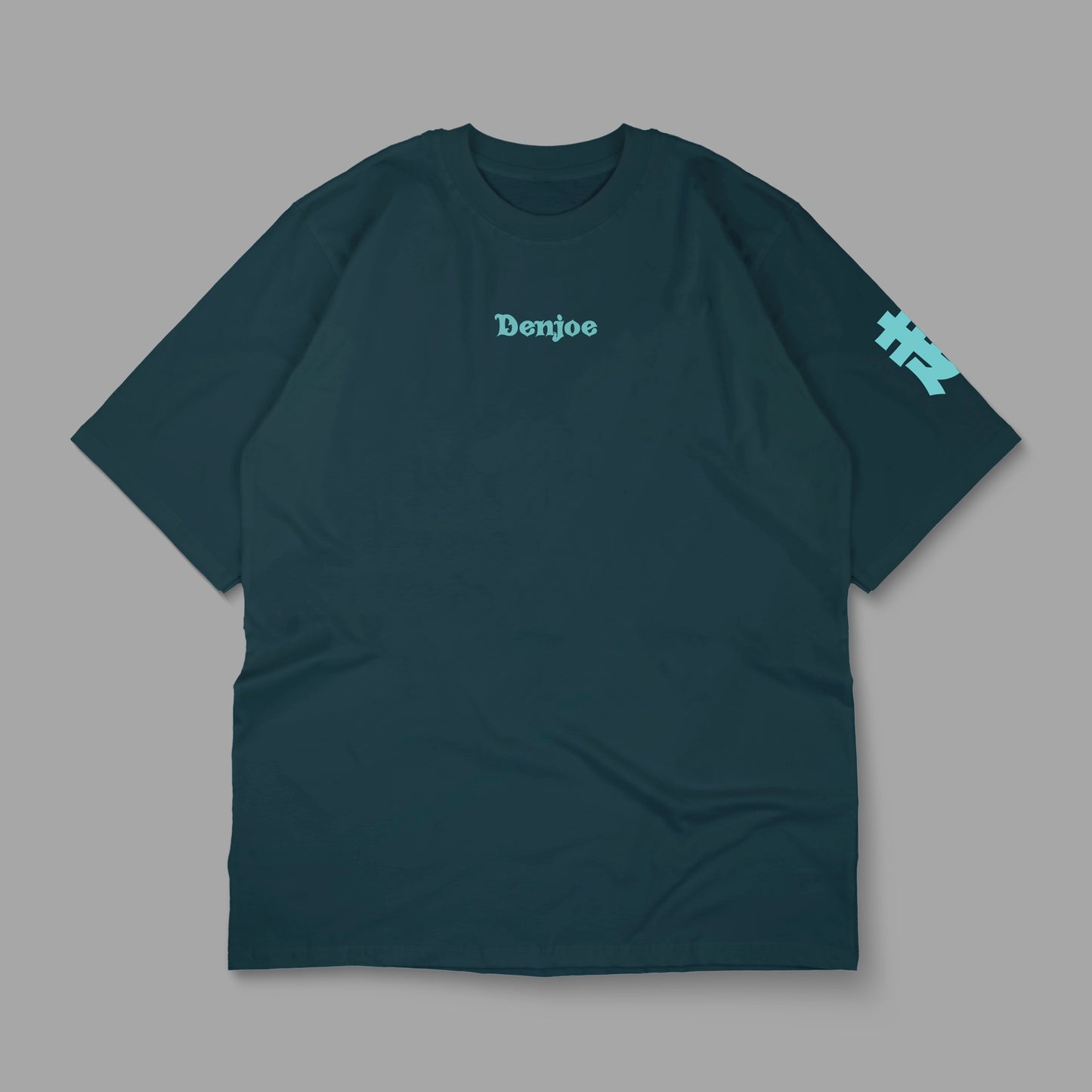 “fall seven times, stand up eight” Printed Oversized Tee - Denjoe