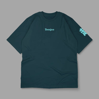 “fall seven times, stand up eight” Printed Oversized Tee - Denjoe
