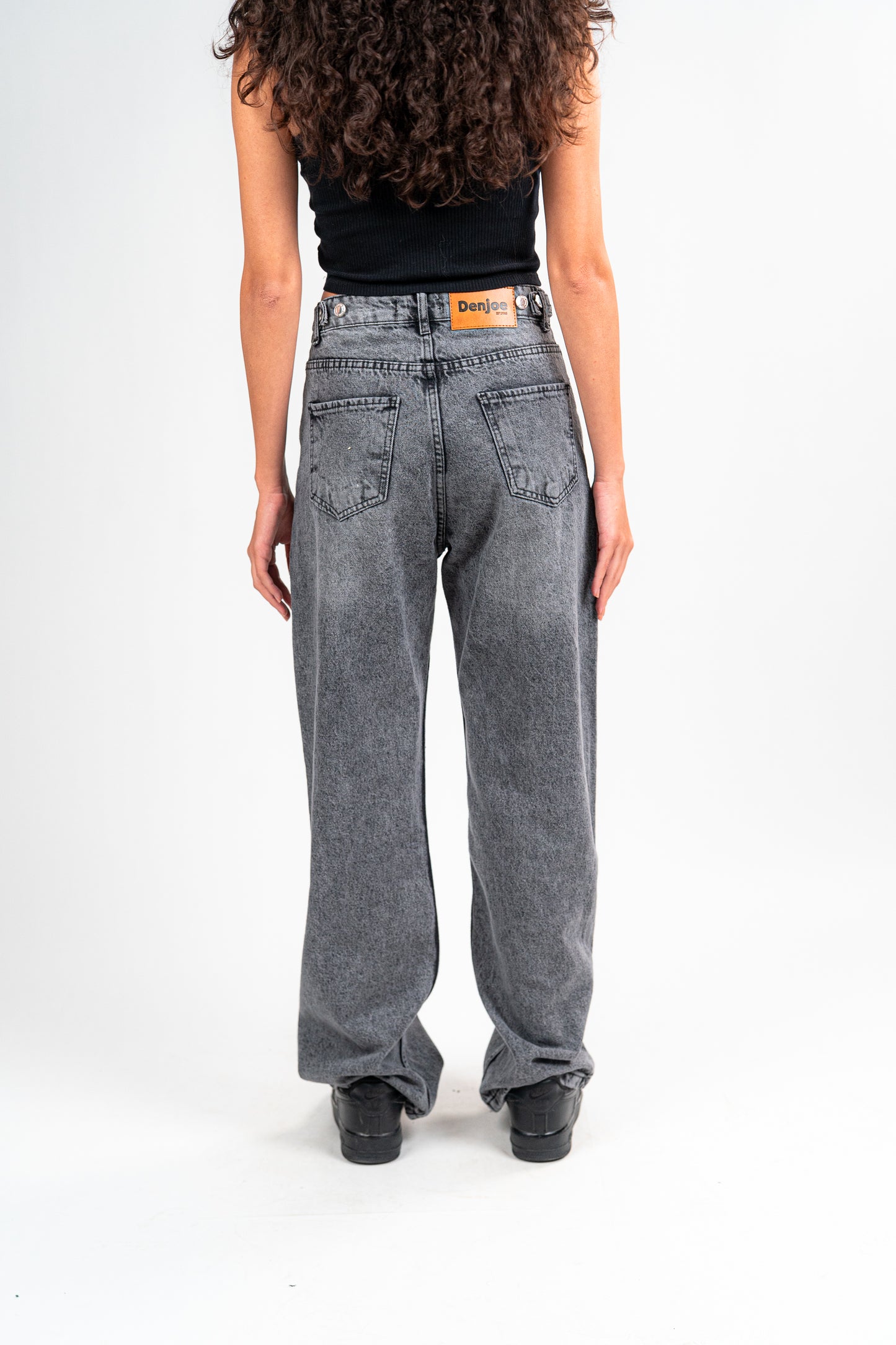 DARK GREY BAGGY JEANS UNISEX