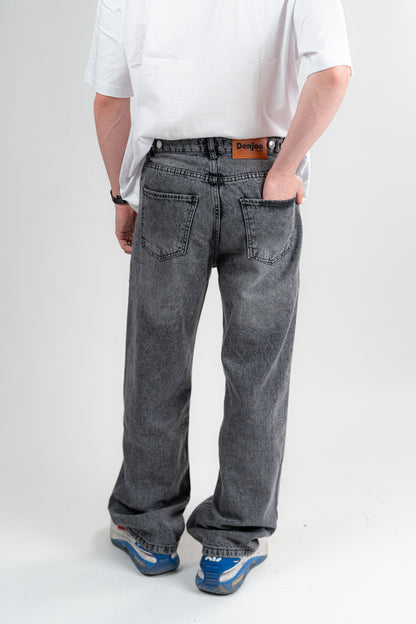 DARK GREY BAGGY JEANS UNISEX