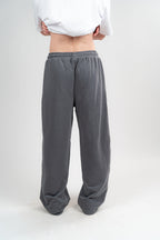 Dark Grey Sweatpants Unisex Loose Fit