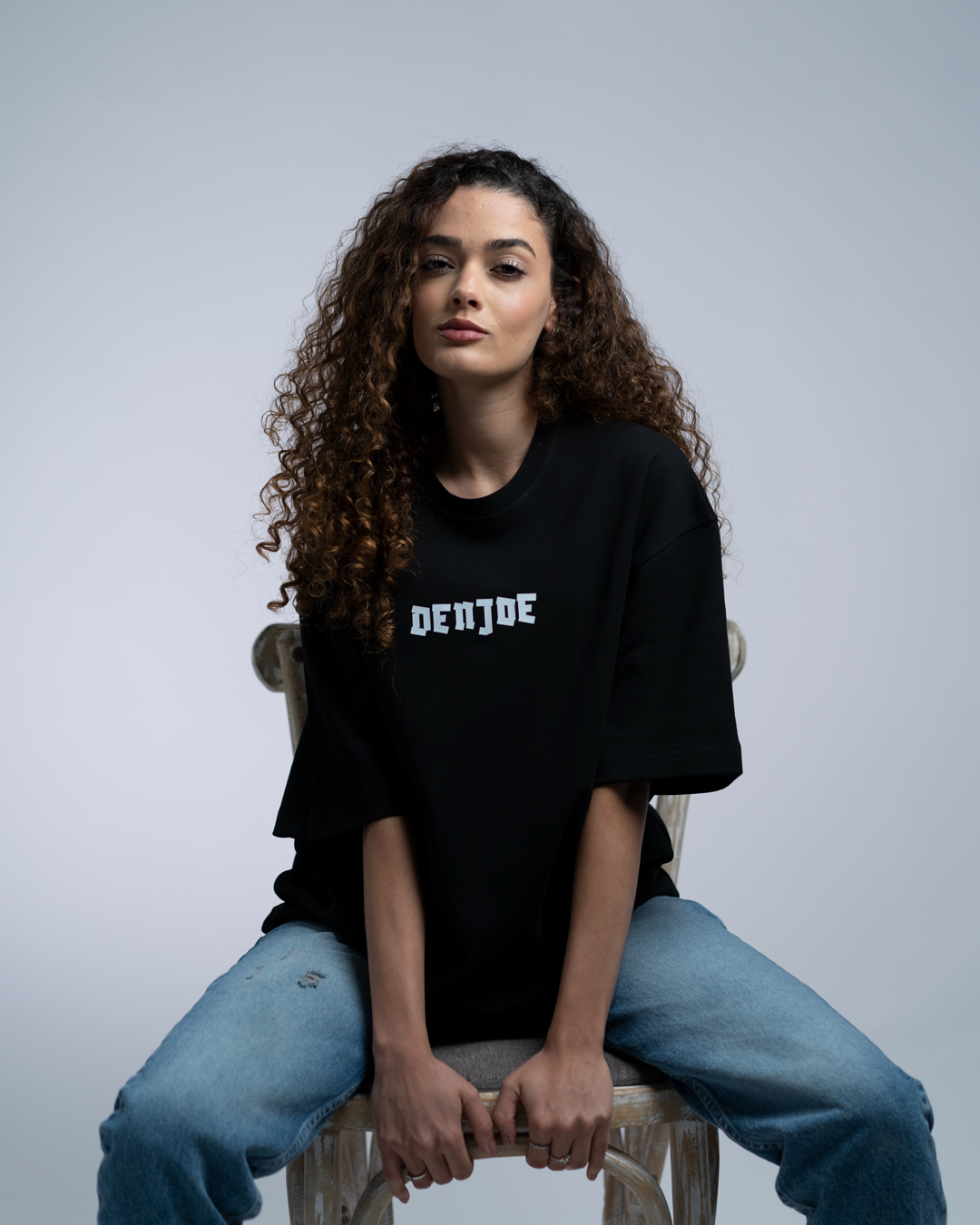 Make Some Noise OVERSIZED TEE - Black