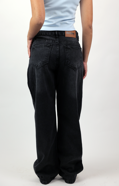 Super Baggy Fit Jeans - Black