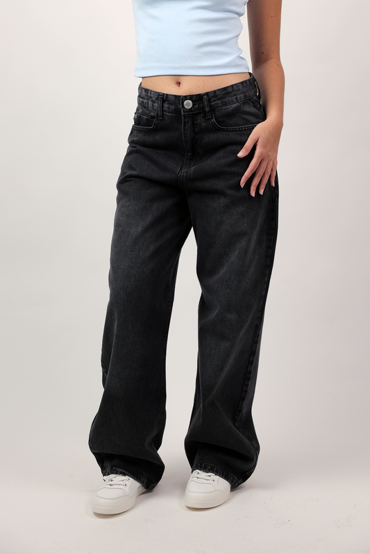 Super Baggy Fit Jeans - Black