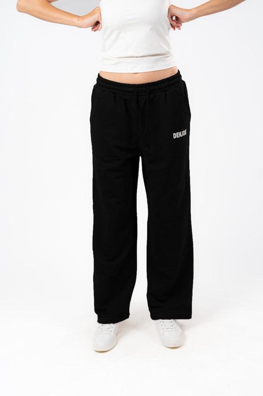 “Black Sweatpants” unisex Loose Fit
