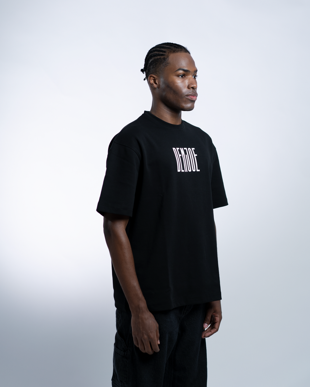 Cute Danger OVERSIZED TEE - Black