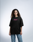 Future Flames OVERSIZED TEE - Black