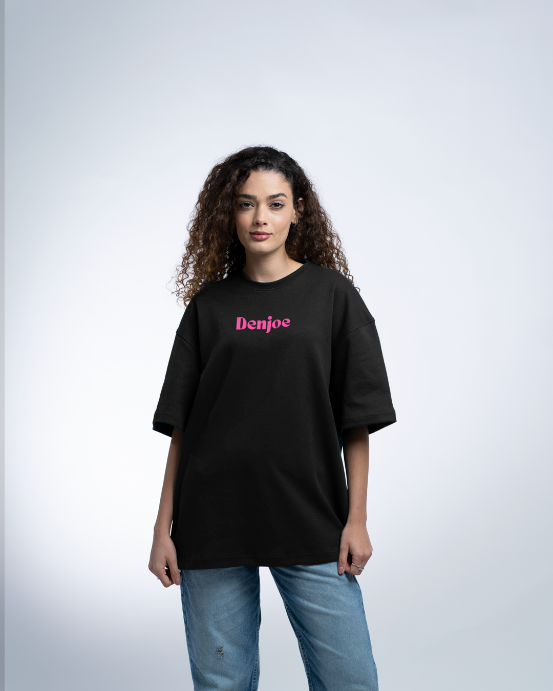Future Flames OVERSIZED TEE - Black
