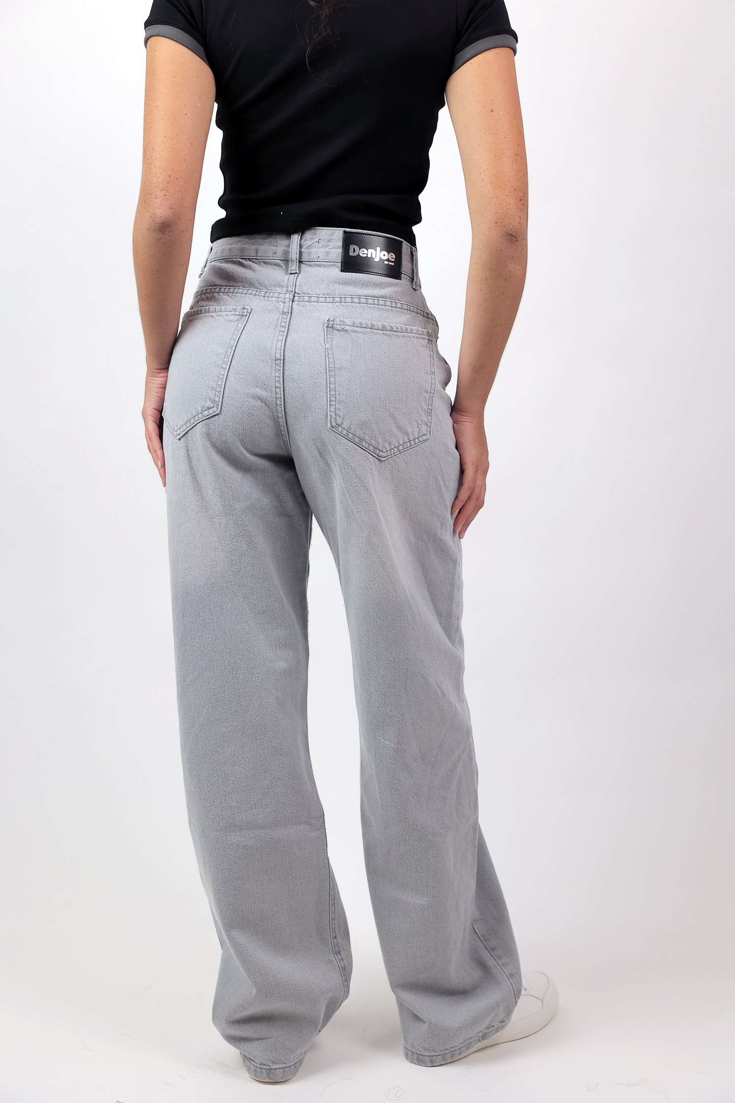 Super Baggy Fit Jeans - Light Grey