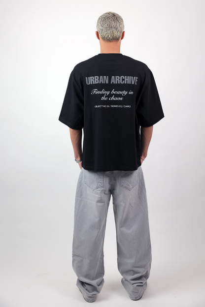 Super Baggy Fit Jeans - Light Grey