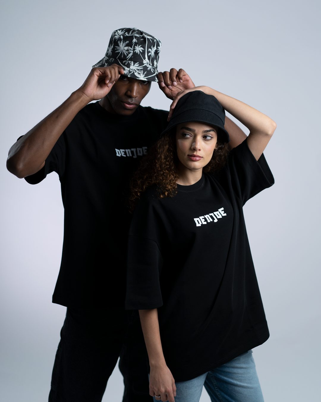 Make Some Noise OVERSIZED TEE - Black